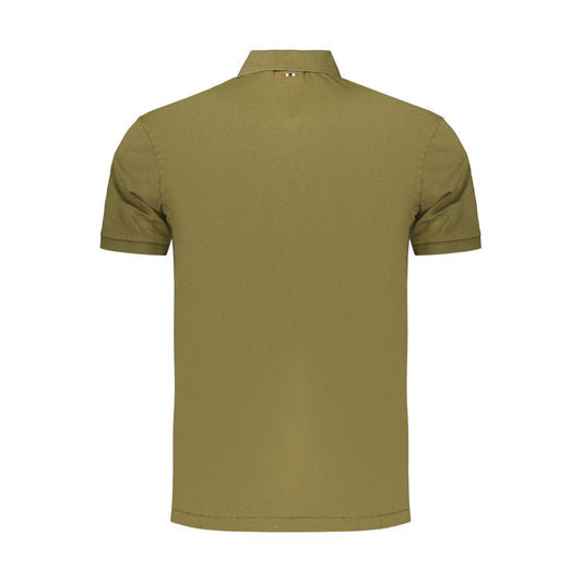 Napapijri Green Cotton Men's Polo Shirt