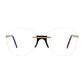 Andy Wolf Multicolor Metal & Plastic Glasses (Frames)