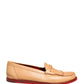 Dolce & Gabbana Beige Tassel Leather Men Slip On Loafers Shoes