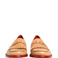 Dolce & Gabbana Beige Tassel Leather Men Slip On Loafers Shoes