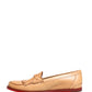 Dolce & Gabbana Beige Tassel Leather Men Slip On Loafers Shoes
