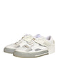 Dolce & Gabbana White Low Top Custom 2.Zero Sneakers Shoes