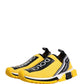 Dolce & Gabbana Yellow Sorrento SlipOn Low Top Sneakers Shoes