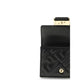 Fendi Black Lamb Ovis Aries Aries Wallet
