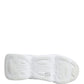 Dolce & Gabbana White Slip On Wave LowTop Sneakers Shoes