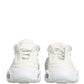 Dolce & Gabbana White Slip On Wave LowTop Sneakers Shoes
