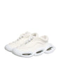 Dolce & Gabbana White Slip On Wave LowTop Sneakers Shoes