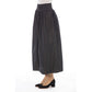 Alpha Studio Brown Polyester Women Skirt