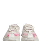 Dolce & Gabbana White NS1 Lace Up Low Top Sneakers Shoes
