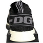 Dolce & Gabbana Black Mesh Sorrento Trekking Sneakers Shoes