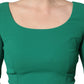 Dolce & Gabbana Green Short Sleeve Pencil Sheath Midi Dress