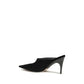 Balenciaga Black Suede Leather Mules