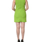 Dolce & Gabbana Green Viscose Sleeveless A-line Mini Dress