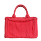 Prada Canapa Mini Canvas Tote