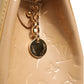 Louis Vuitton Monogram Vernis Brea MM Beige Poudre