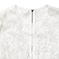 Dolce & Gabbana White Lace Top Embellished Black Skirt Dress