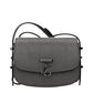 Jimmy Choo Gray Leather Shoulder Bag
