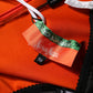 Dolce & Gabbana Orange Cotton Superbowl Football Inspired Mini Dress