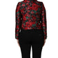 Dolce & Gabbana Multicolor Floral Brocade ButtonBlazer Jacket