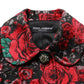 Dolce & Gabbana Multicolor Floral Brocade ButtonBlazer Jacket