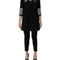 Dolce & Gabbana Black Single-Breasted Brocade Coat Jacket