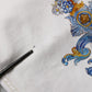 Versace Jeans Couture White Floral Print Skinny Denim Jeans