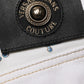Versace Jeans Couture White Floral Print Skinny Denim Jeans