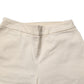 Alpha Studio Beige High Waist Straight Capri Cropped Trouser Pants
