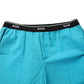 MSGM Blue Wool Mid Waist Tapered Women Trouser Pants