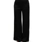 Alberta Ferretti Black HighWaist WideLeg Women Trouser Pants