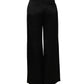 Alberta Ferretti Black HighWaist WideLeg Women Trouser Pants
