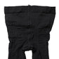Dolce & Gabbana Black Nylon Tartan Pattern Tights Stockings Socks