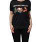 Dolce & Gabbana Black #IAMACHRISTMASTREE Print Cotton T-shirt