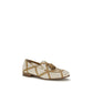 Fratelli Rossetti Beige Linen Slip-On Loafers
