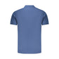 Rifle Blue Cotton Men's Polo Shirt