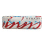 Balenciaga White Graffiti Print Leather Mini City Handbag