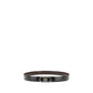 Ferragamo Black Calf Leather Bos Taurus Belt