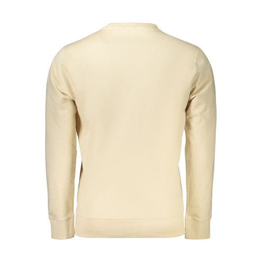 Rifle Beige Cotton Men's Sweatshirt