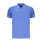 Rifle Blue Cotton Men's Polo Shirt