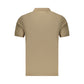 Rifle Brown Cotton Men's Polo Shirt