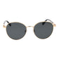 Polaroid Gold Metal Sunglasses