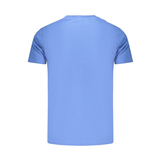 Rifle Blue Cotton Men's T-Shirt