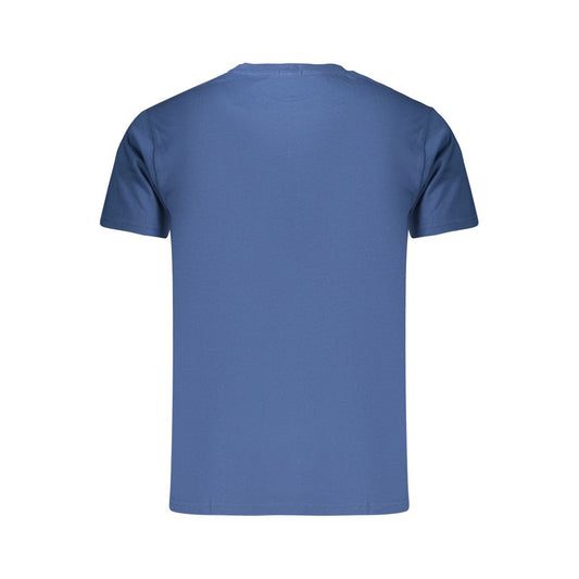 Rifle Blue Cotton Men's T-Shirt