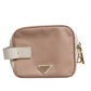Prada Clay Gray Small Leather Shoulder Bag