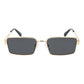 Polaroid Gold Metal Sunglasses