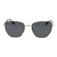 Polaroid Gold Metal Sunglasses