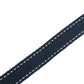 Dolce & Gabbana Blue Cotton Canvas DG Logo Metal Buckle Belt