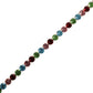 Dolce & Gabbana Pink Leather Crystal Chain Embellished Belt