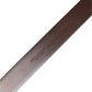 Dolce & Gabbana Brown Calfskin Leather Gold Metal Buckle Belt