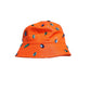 Dolce & Gabbana Orange Crystal Embellished Bucket Fisherman Cap Hat